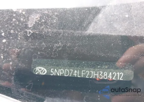 2018 Hyundai Elantra Se z USA, uszkodzony, nr VIN 5NPD74LF2JH384212